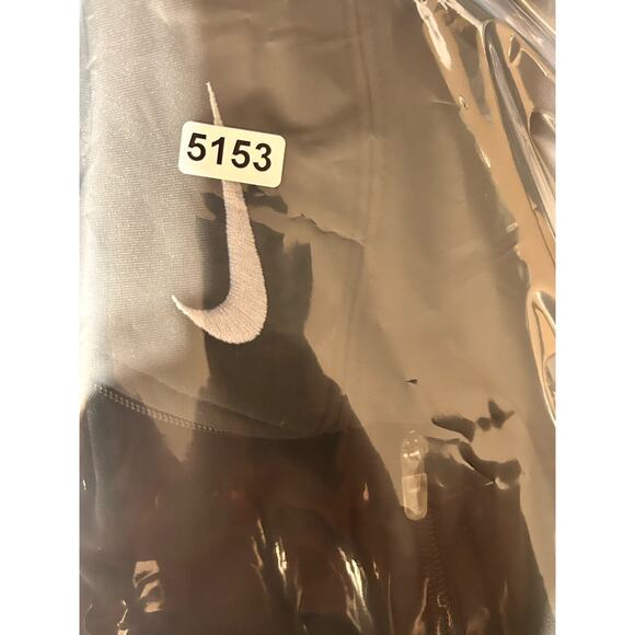 Women's Nike Fit Hyper Warm 1/3 Zip Pullover 284313-010 Large Black Running - Picture 7 of 7